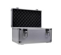 MALSSE Boîte de rangement pour disques durs - Boîtier de transport externe étanche - Valise avec conteneur de bureau conçu