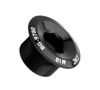 MALSSE Boulons de fixation pour manivelle de vélo de route, bouchons à vis de 18/19/20 mm, alliage d'aluminium, vis de protection pour pédalier de vélo de montagne