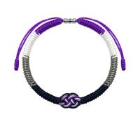 MALSSE Bracelet tendance en coton fait à la main, robuste et élégant, accessoire de bijoux adapté pour un usage quotidien et des événements sportifs, taille unique, Comme décrit