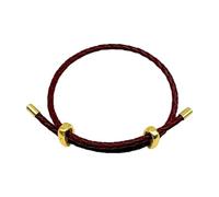 MALSSE Bracelet tendance en cuir robuste avec boucle naturelle - Convient pour les femmes au quotidien et les vacances - Style décontracté, taille unique, Comme décrit
