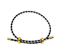 MALSSE Bracelet tendance en cuir robuste avec boucle naturelle - Convient pour les femmes au quotidien et les vacances - Style décontracté, taille unique, Comme décrit