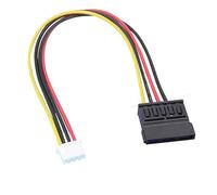 MALSSE Câble XH 2,5 mm vers connecteurs femelles XH 2,5 mm vers câble d'alimentation pour une alimentation fiable aux périphériques de stockage adaptateur