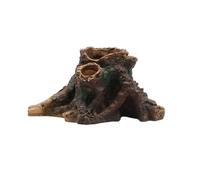 MALSSE Cachettes de poissons uniques en creux pour arbres, décoration d'aquariums, accessoires Bettas