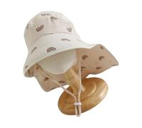 MALSSE Chapeau de protection solaire pour enfant - Léger et confortable - Chapeau de pêcheur élégant pour activités de plein air, b, Taille unique