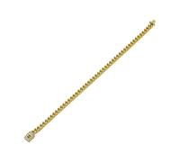 MALSSE Collier à maillons cubains étincelants en acier inoxydable - Accessoire tendance pour les créateurs de tendances - Lien cubain élégant