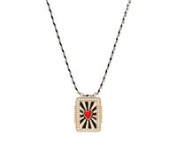 MALSSE Collier avec pendentif en forme de carte de tarot réglable