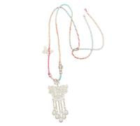 MALSSE Collier élégant avec pendentif papillon en corde délicate pour femme Collier élégant et élégant, taille unique, Comme décrit, Comme décrit.