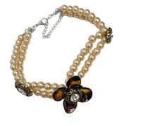 MALSSE Collier ras du cou avec pendentif en cristal imprimé animal unique - Accessoire de mode léger pour soirée - Imprimé léopard - Ensemble de bijoux avec cristal, taille unique, Comme décrit, 1