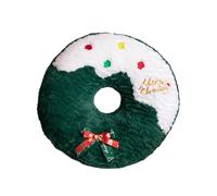 MALSSE Coussin en peluche douce sur le thème de Noël pour canapé et véhicule, décoration d'intérieur confortable