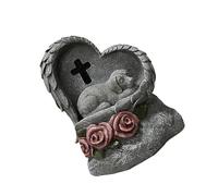 MALSSE Décoration de cimetière pour animaux de compagnie, souvenir élégant pour chien, cadeau simple pour les amoureux des animaux