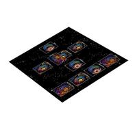 MALSSE Décorations d'autels - Nappe de tarots - Pendules, divinations, autels - Nappe multifonction - Nappe de tarots - Nappe de table - Oracles