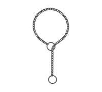 MALSSE Délicat Punk Hoop Collier Contemporain Réglable Acier Inoxydable Collier Accessoire Pour Un Punk Esthétique Anneaux Pendentif, taille unique, Comme décrit, Comme décrit.