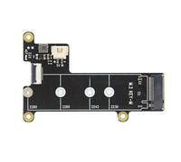 MALSSE Efficient X1001 PCIE vers 2 NVME SSD 2280-2242-2230 Carte d'extension SSD pour améliorer la vitesse de transfert de données Câble à large utilisation