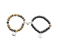 MALSSE Ensemble de perles à la mode avec cœurs mignons pour les parents, taille unique, Comme décrit