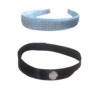 MALSSE Ensemble serre-tête et collier ras du cou de princesse confortable pour fête d'anniversaire d'enfant et accessoire de déguisement