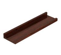 MALSSE Étagère murale de salle de bain en bois pour livres et articles de décoration, organisateur de rangement de cosmétiques, livres et support de décoration