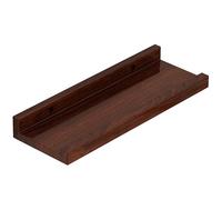 MALSSE Étagère murale de salle de bain en bois pour livres et articles de décoration, organisateur de rangement de cosmétiques, livres et support de décoration