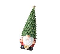 MALSSE Figurine de Noël en résine pour cheminées et bureaux, décoration de vacances, statue de table