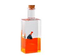 MALSSE Figurine fluide qui attire les regards - Minuteur de mouvement liquide - Décoration de bureau ou de salon - Décoration d'intérieur et cadeau