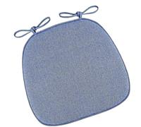 MALSSE Galette de chaise antidérapante en tissu durable facile à nettoyer Housses amovibles pour maison, terrasse, jardin, salle à manger, cuisine, intérieur et extérieur