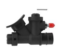 MALSSE Gonfleur universel de plongée électrique 45 degrés en forme de K pour tuyau en caoutchouc standard de 2,5 cm