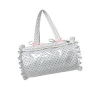 MALSSE Harajukus Itabag Sac à bandoulière pour filles, sac fourre-tout transparent pour filles, cadeau de cosplay, nœud, blanc, One Size