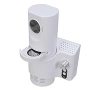 MALSSE Horloge de projection LED télécommandée avec grand écran, luminosité réglable et deux cadrans numériques commutables pour chambre à coucher