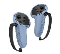 MALSSE Housse de protection en silicone avec sangles réglables pour manette 3S facile à nettoyer Protection confortable en silicone