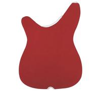 MALSSE Housse de protection lavable pour guitare, housse de protection électrique, housse de protection pour guitare, Rouge