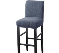 MALSSE Housses de tabouret élégantes qui protègent et améliorent les chaises de salle à manger avec des protections en tissu durables et lavables faciles à nettoyer