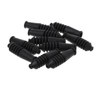 MALSSE Lot de 10 capuchons de protection pour câble de frein de vélo - Accessoires de vélo - Pour homme et femme - Chaîne de volant d'inertie pour enfants - Kit de sièges de bouteille à manches