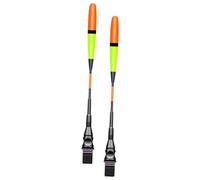 MALSSE Lot de 2 flotteurs électroniques lumineux à LED sensibles - Accessoire de pêche - Bouées de nuit