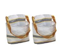 MALSSE Lot de 2 sacs de ramassage compacts et tendance adaptés pour les jardiniers à la maison, utilisation quotidienne et aventures en plein air