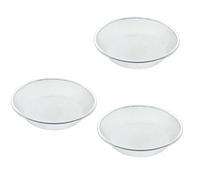 MALSSE Lot de 3 tamis à compost en métal robuste pour le jardinage avec 3 trous de 2 mm, 6 mm et 10 mm, filtre de jardinage pour la saleté et le sable