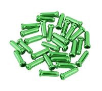 MALSSE Lot de 50 embouts de câble de vélo de route et de montagne - En alliage d'aluminium - Embout intérieur