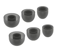 MALSSE Lot de 6 embouts en silicone confortables pour écouteurs - Améliore l'isolation sonore - Lot de 6 embouts personnalisables en silicone