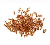 MALSSE Lot de 60 embouts colorés pour rayons de vélo de route, 14 g et 2 mm de diamètre, 12 mm de long, accessoire de remplacement pour vélo