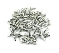 MALSSE Lot de 60 embouts colorés pour rayons de vélo de route, 14 g et 2 mm de diamètre, 12 mm de long, accessoire de remplacement pour vélo