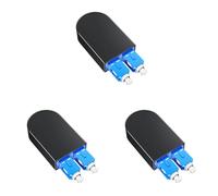 MALSSE Mode unique efficace 9/125 à faible perte de fibre Loopback avec des performances stables pour application d'infrastructure 3 pcs dispositif de bouclage de réseau de télécommunication