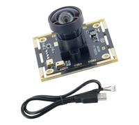 MALSSE Module de caméra USB à obturateur global 200 MP pour une numérisation et une reconnaissance rapides avec grand angle de vue de 94°/100°/130° pour capturer une webcam à haute vitesse