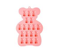 MALSSE Moules à chocolat en silicone en forme d'ours en forme d'ourson pour décoration de gâteaux et cupcakes - 18 cavités