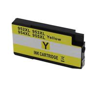MALSSE Multipacks de cartouches d'encre de rechange 955XL 953XL pour cartouches d'encre rechargeables 7740 8730 8710 8715 compatibles