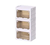 MALSSE Organisateurs de vêtements de grande capacité Armoire de rangement pliable pour vêtements avec cubes Accessoires de rangement pour chambre à coucher Organisation de la maison