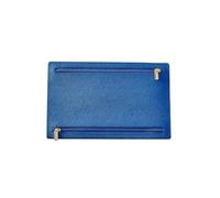 MALSSE Organisateurs essentiels de voyage en cuir synthétique de qualité supérieure avec fermeture éclair et fentes pour cartes, espèces, pour les vacances, les croisières, les voyages d'affaires