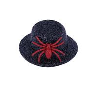 MALSSE Ornements de cheveux en forme d'araignées Leprechaun - Convient pour les festivals de musique, les fêtes à thème et les accessoires photo - Accessoires de cheveux lavables pour femme
