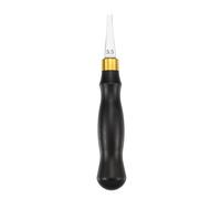 MALSSE Outil de sertissage de bords en cuir 2,0/2,5/3,/4,/4,0 mm avec poignée en bois