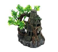 MALSSE Paysage Arbre Construction Paysage Aquarium Décorations pour Aquariums Terrarium Crevettes Maison Ornements Anciens Décoration Aquarium