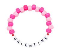 MALSSE Pendentif en forme de lettre colorée en acrylique léger parfait pour les tenues quotidiennes des adolescentes et des filles, taille unique, Comme décrit