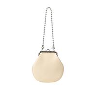 MALSSE Petit sac à bandoulière sophistiqué pour femme avec perles en cuir PU Sac à main de soirée multi-occasions Accessoire polyvalent Sac de soirée élégant, jaune, One Size