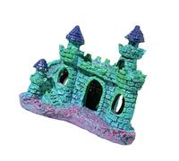 MALSSE Phare artificiel délicat pour aquariums, terrarium, paysage, crevettes, arbre, décoration d'habitat, décoration de châteaux sous-marins